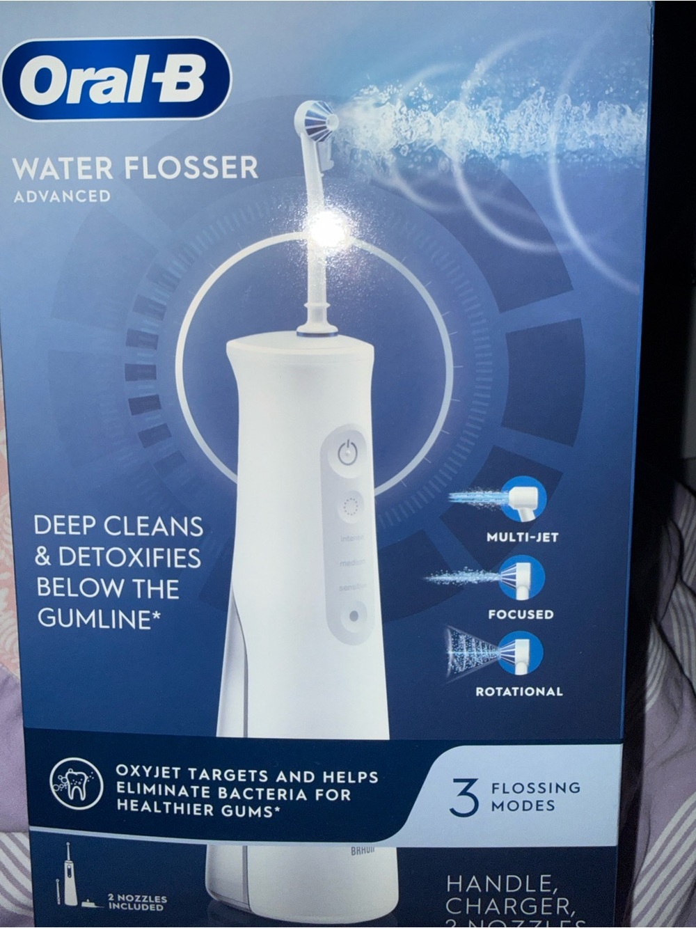 Oral B Water Flosser Advanced - White
